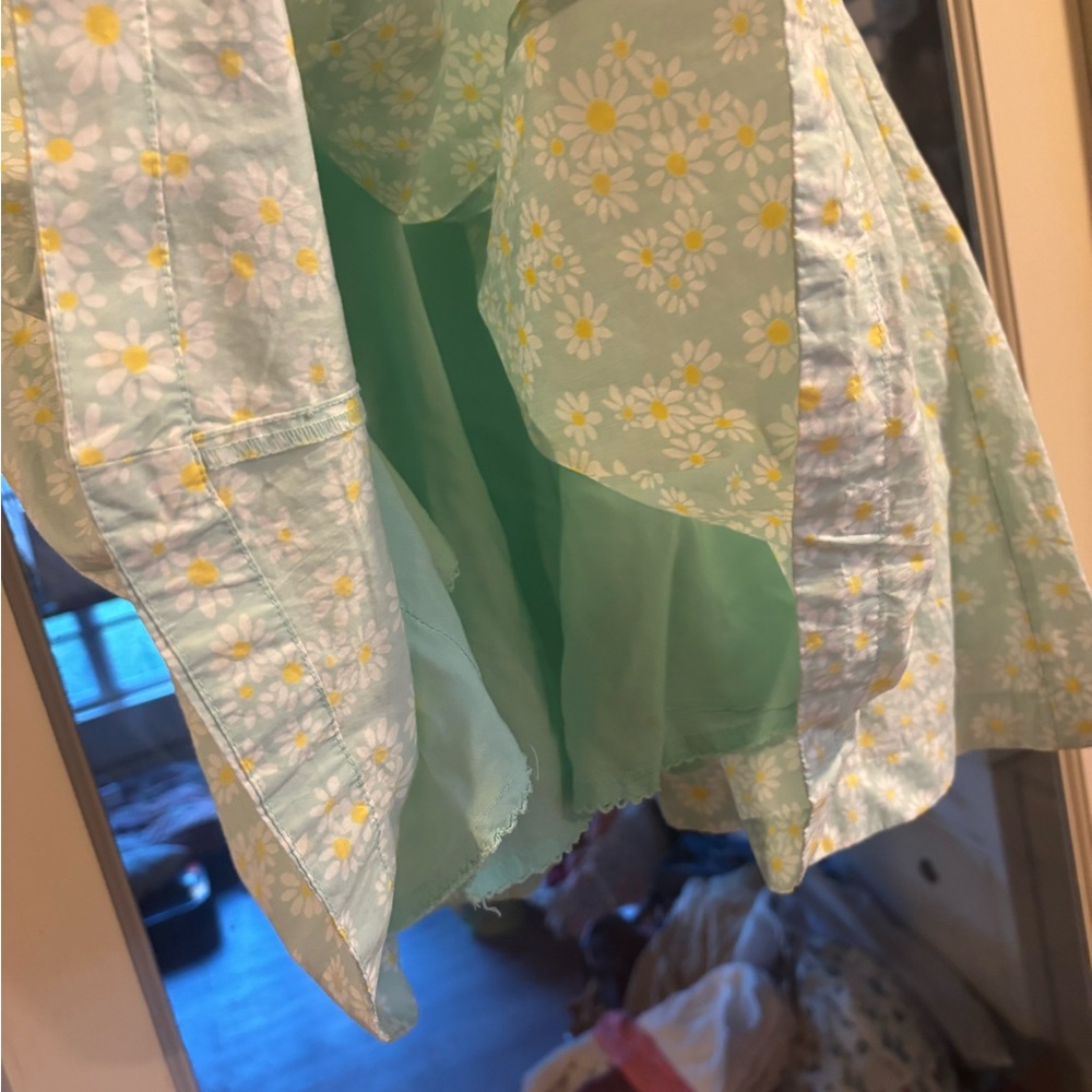 Anthropologie Maeve Mini Summer Dress Women's Size Small Cotton - Picture 6 of 6